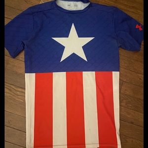 Captain America Under Armour Tshirt.